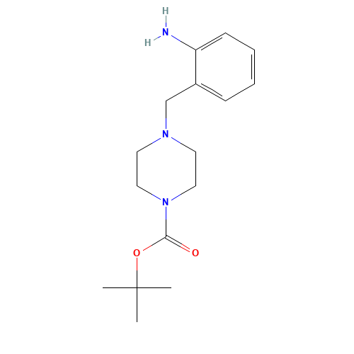2-(4-Boc-piperazin-1-yl-methyl)aniline (CAS: 885278-02-4) - Related Chemical Product