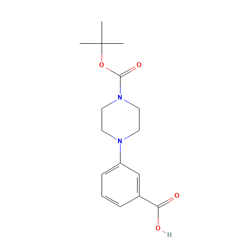 3-[4-(tertbutoxycarbonyl)piperazin-1-yl]benzoic acid (CAS: 193818-13-2) - Related Chemical Product