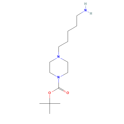 1-Boc-4-(5-aminopentyl)piperazine (CAS: 848576-53-4) - Related Chemical Product