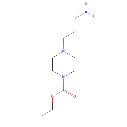 3-(4-Ethoxycarbonylpiperazinyl)propanamine (CAS: 79511-53-8) - Related Chemical Product