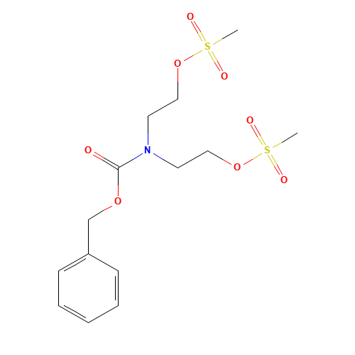 N-Cbz-N,N-bis{2-[(methylsulfonyl)oxy]ethyl}-amine (CAS: 133024-90-5) - Related Chemical Product