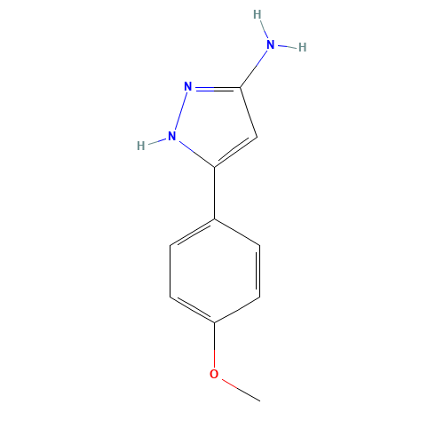 5-AMINO-3-(4-METHOXYPHENYL)PYRAZOLE (CAS: 19541-95-8) - Related Chemical Product