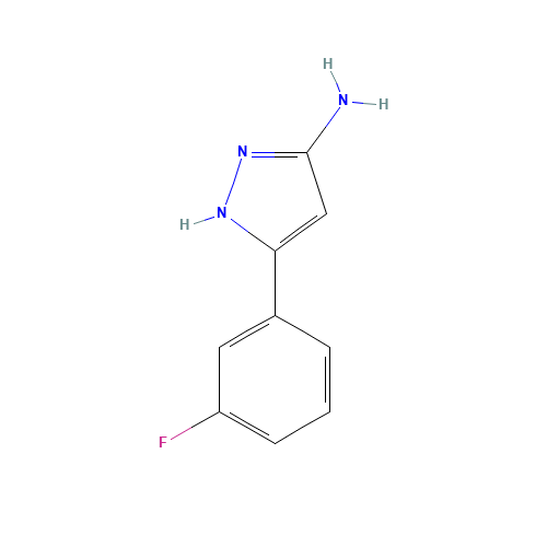5-(3-FLUORO-PHENYL)-2H-PYRAZOL-3-YLAMINE (CAS: 766519-89-5) - Related Chemical Product