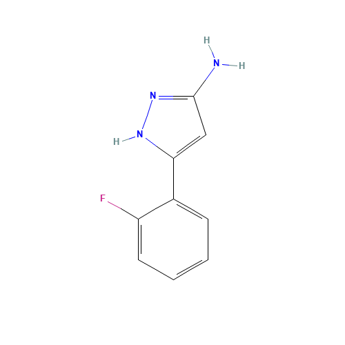 3-Amino-5-(2-fluorophenyl)-1H-pyrazole (CAS: 502132-86-7) - Related Chemical Product