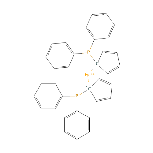 1,1'-Bis(diphenylphosphino)ferrocene (CAS: 12150-46-8) - Related Chemical Product