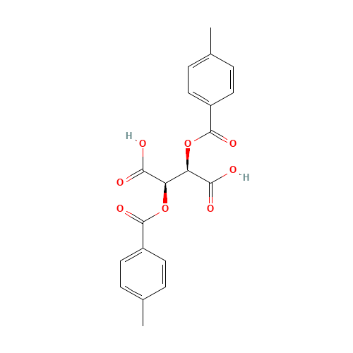 (-)-Di-p-toluoyl-L-tartaric acid (CAS: 32634-66-5) - Related Chemical Product