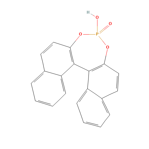 (+/-)-1,1'-Binaphthyl-2,2'-diyl hydrogen phosphate (CAS: 50574-52-2) - Related Chemical Product