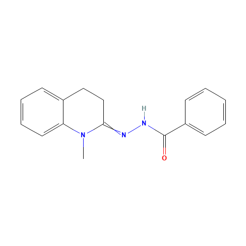(3,4-Dihydro-1-methyl-2(1H)-quinolyidene)hydrazidebenzoicacid (CAS: 93818-66-7) - Related Chemical Product