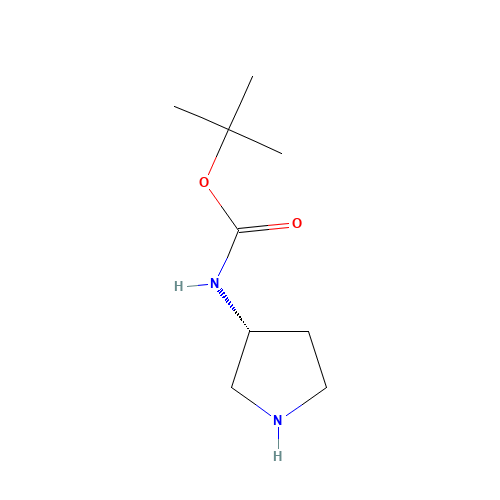 (R)-3-(Boc-amino)pyrrolidine (CAS: 122536-77-0) - Related Chemical Product