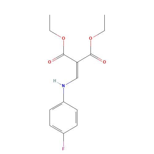 (4-FLUOROPHENYLAMINO)METHYLENEMALONIC ACID DIETHYL ESTER (CAS: 26832-96-2) - Related Chemical Product