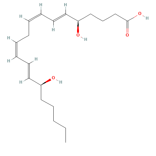(5R,15S)-Dihydroxy-(6E,8Z,11Z,13E)-eicosatetraenoic Acid (CAS: 111990-31-9) - Related Chemical Product