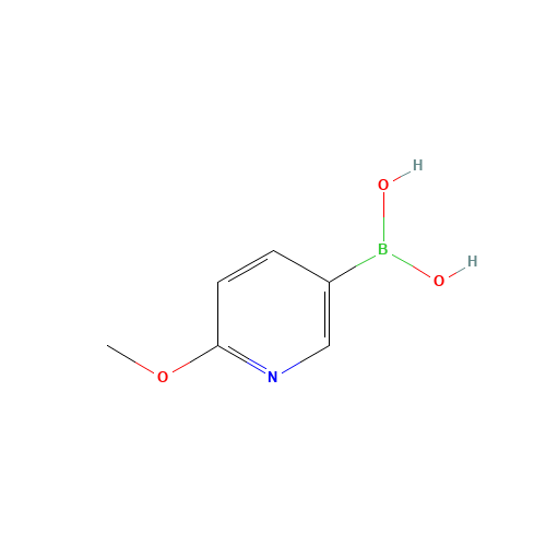 2-Methoxy-5-pyridineboronic acid (CAS: 163105-89-3) - Related Chemical Product