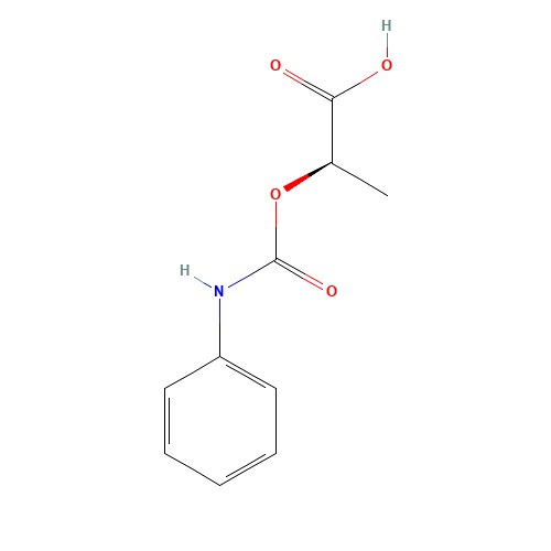 (R)-(+)-2-(PHENYLCARBAMOYLOXY)PROPIONIC ACID (CAS: 145987-00-4) - Related Chemical Product