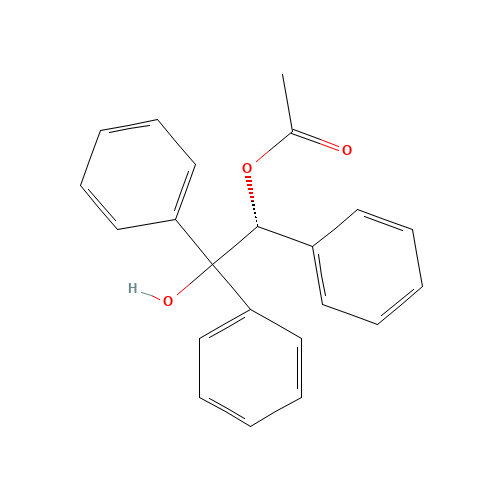 (R)-(+)-2-HYDROXY-1,2,2-TRIPHENYLETHYL ACETATE (CAS: 95061-47-5) - Related Chemical Product