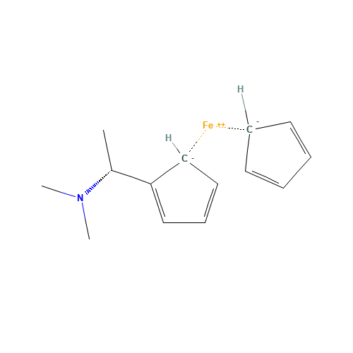 (R)-(+)-N,N-DIMETHYL-1-FERROCENYLETHYLAMINE (CAS: 31886-58-5) - Related Chemical Product