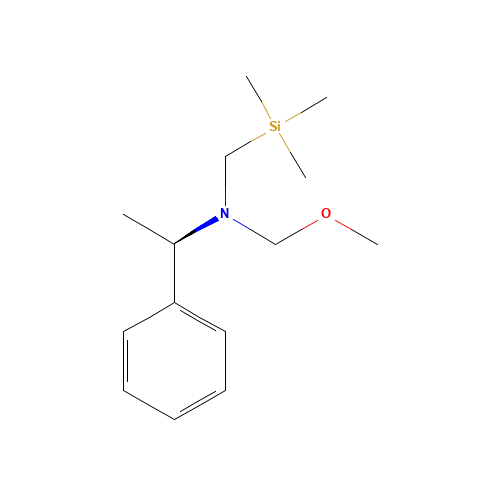 (R)-(+)-N-METHOXYMETHYL-N-(TRIMETHYLSILYL)METHYL-1-PHENYLETHYLAMINE (CAS: 133407-38-2) - Related Chemical Product
