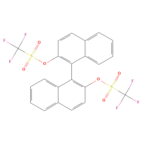 (R)-(-)-1,1'-Binaphthol-2,2'-bis(trifluoromethanesulfonate) (CAS: 126613-06-7) - Related Chemical Product