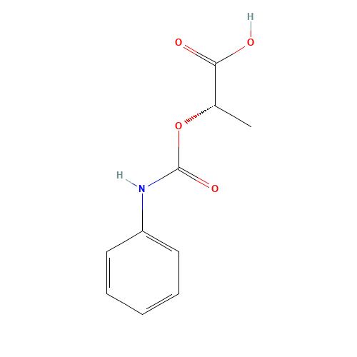 (S)-(-)-2-(PHENYLCARBAMOYLOXY)PROPIONIC ACID (CAS: 102936-05-0) - Related Chemical Product