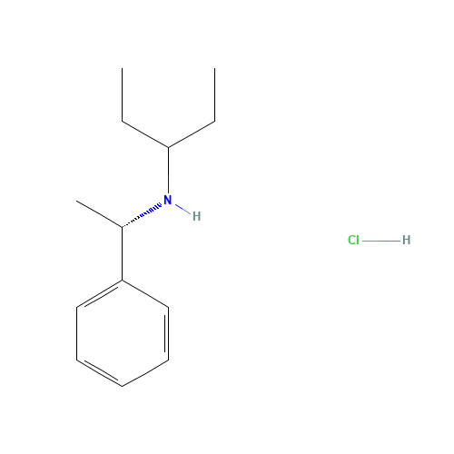 (S)-(-)-N-(3-PENTYL)-1-PHENYLETHYLAMINE HYDROCHLORIDE (CAS: 374790-92-8) - Related Chemical Product