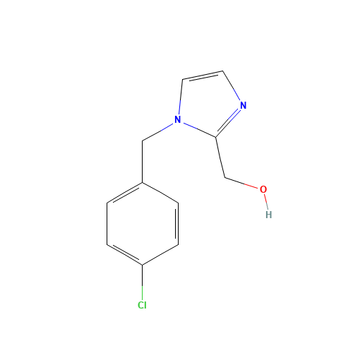 [1-(4-Chlorobenzyl)-1H-imidazol-2-yl]methanol (CAS: 175203-53-9) - Related Chemical Product