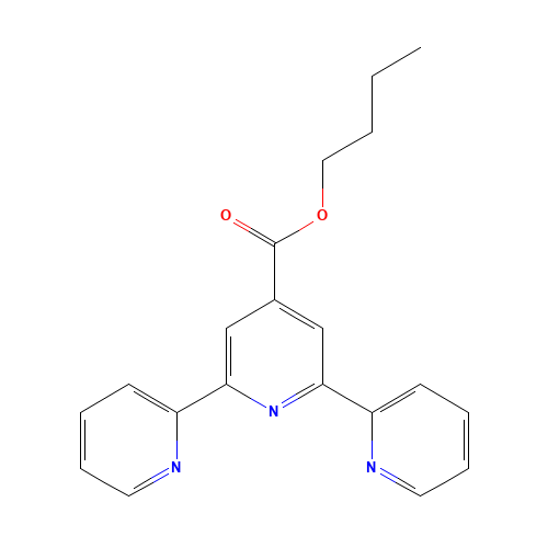 [2,2':6',2''-TERPYRIDINE]-4'-CARBOXYLIC ACID BUTYL ESTER (CAS: 314767-83-4) - Related Chemical Product
