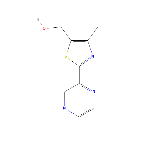 [4-METHYL-2-(2-PYRAZINYL)-1,3-THIAZOL-5-YL]METHANOL (CAS: 352018-94-1) - Related Chemical Product