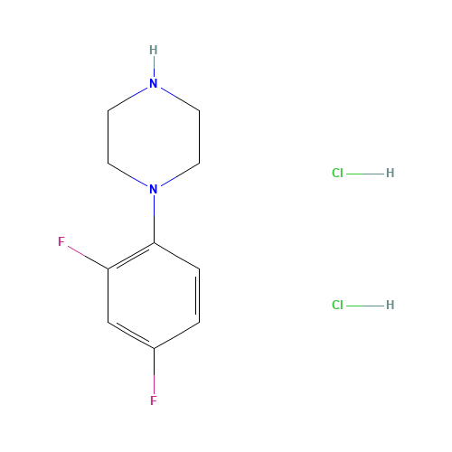 1-(2,4-DIFLUOROPHENYL)PIPERAZINE DIHYDROCHLORIDE (CAS: 115761-77-8) - Related Chemical Product