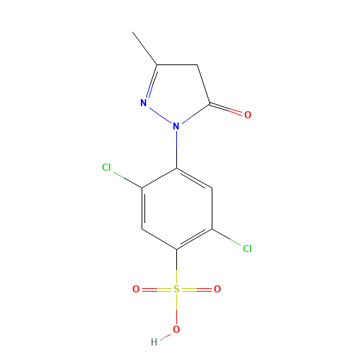 Dichlorosulfophenyl-3-methylpyrazolone (CAS: 84-57-1) - Related Chemical Product