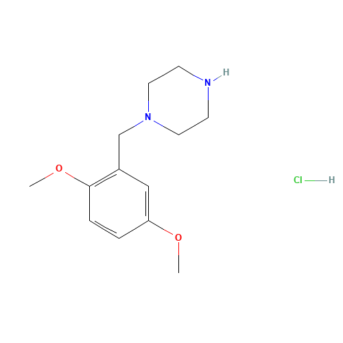 1-(2,5-DIMETHOXYBENZYL)PIPERAZINE HYDROCHLORIDE (CAS: 374897-99-1) - Related Chemical Product