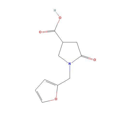 1-(2-FURYLMETHYL)-5-OXOPYRROLIDINE-3-CARBOXYLIC ACID (CAS: 175136-93-3) - Related Chemical Product