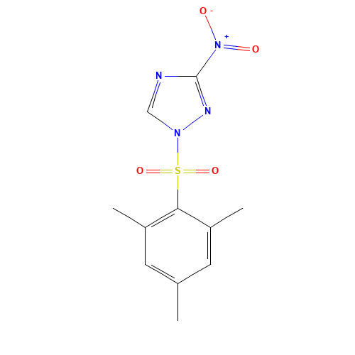 1-(Mesitylene-2-sulfonyl)-3-nitro-1,2,4-triazole (CAS: 74257-00-4) - Related Chemical Product
