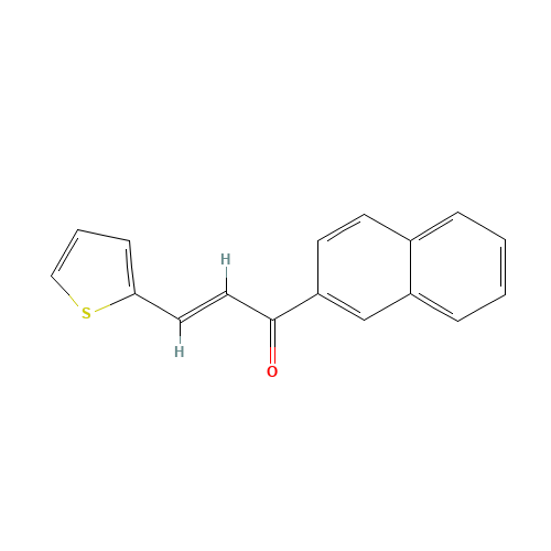 1-(2-NAPHTHYL)-3-(2-THIENYL)-2-PROPEN-1-ONE (CAS: 20894-63-7) - Related Chemical Product