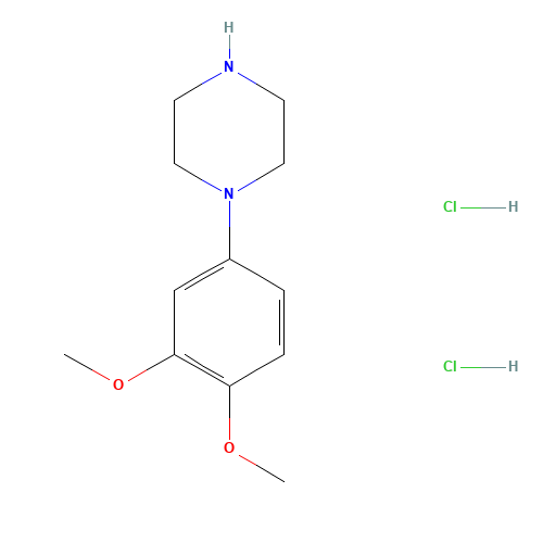 1-(3,4-Dimethoxyphenyl)-piperazine dihydrochloride (CAS: 58260-71-2) - Related Chemical Product