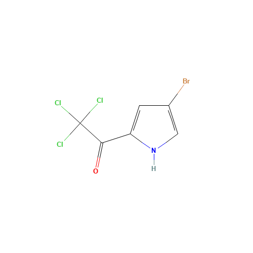 1-(4-BROMO-1H-PYRROL-2-YL)-2,2,2-TRICHLORO-1-ETHANONE (CAS: 72652-32-5) - Related Chemical Product
