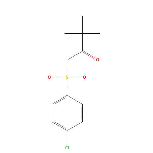 1-(4'-CHLOROBENZENESULFONYL)-3,3-DIMETHYLBUTANE-2-ONE (CAS: 207974-06-9) - Related Chemical Product