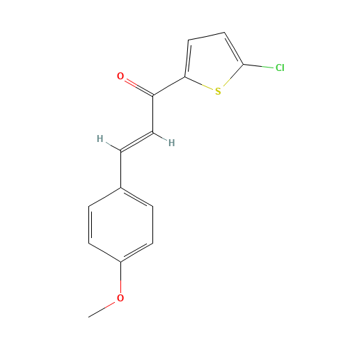1-(5-CHLORO-2-THIENYL)-3-(4-METHOXYPHENYL)PROP-2-EN-1-ONE (CAS: 152432-23-0) - Related Chemical Product