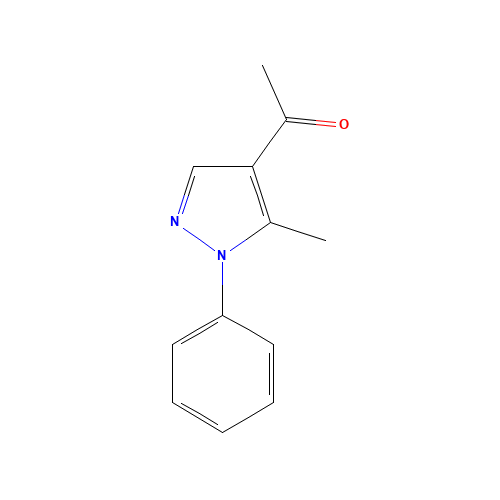 4-ACETYL-5-METHYL-1-PHENYLPYRAZOLE (CAS: 6123-63-3) - Related Chemical Product