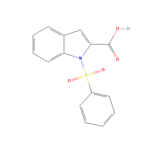 1-(PHENYLSULFONYL)-1H-INDOLE-2-CARBOXYLIC ACID (CAS: 40899-93-2) - Related Chemical Product