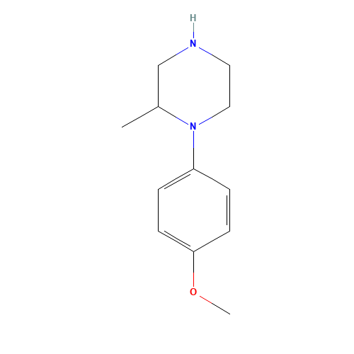 1-(4-METHOXYPHENYL)-2-METHYLPIPERAZINE,  1:1 MIXTURE OF CONFORMERS,95 (CAS: 35947-12-7) - Related Chemical Product