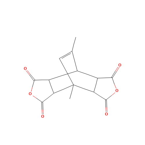 1,14-DIMETHYL-4,10-DIOXATETRACYCLO[5.5.2.0(2,6).0(8,12)]TETRADEC-13-ENE-3,5,9,11-TETRAONE (CAS: 32251-35-7) - Related Chemical Product