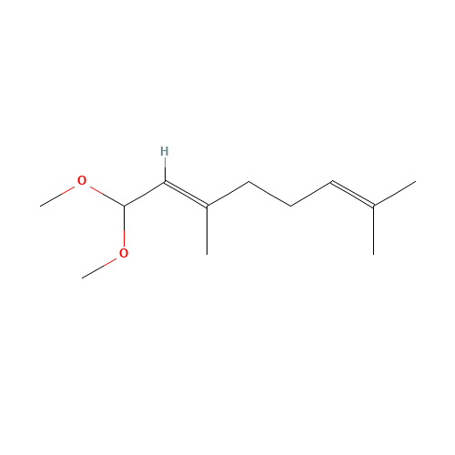 1,1-Dimethoxy-3,7-dimethylocta-2,6-diene (CAS: 7549-37-3) - Related Chemical Product