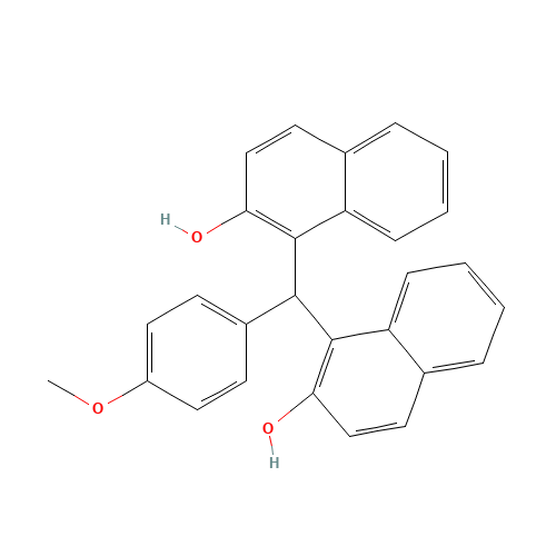 1,1'-P-ANISYLIDENEBIS(2-NAPHTHOL) (CAS: 66595-89-9) - Related Chemical Product