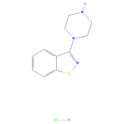 3-Piperazinyl-1,2-benzisothiazole hydrochloride (CAS: 87691-88-1) - Related Chemical Product