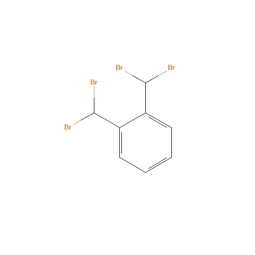 ALPHA,ALPHA,ALPHA',ALPHA'-TETRABROMO-O-XYLENE (CAS: 13209-15-9) - Chemical Structure and Molecular Formula 