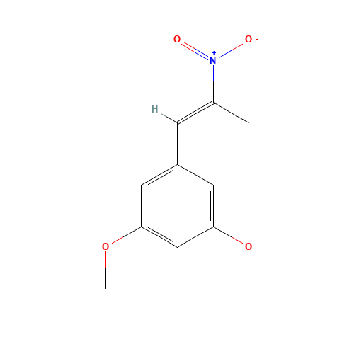 1,3-DIMETHOXY-5-(2-NITROPROP-1-ENYL)BENZENE (CAS: 18917-76-5) - Related Chemical Product