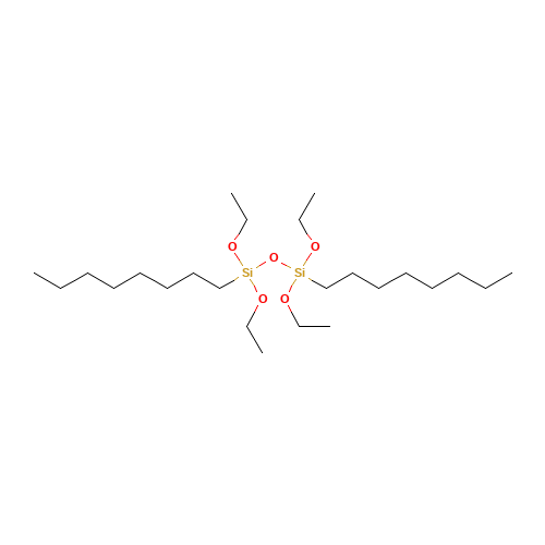 1,3-DI-N-OCTYL-1,1,3,3-TETRAETHOXYDISILOXANE (CAS: 26496-09-3) - Related Chemical Product