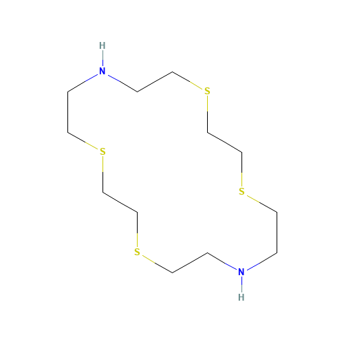 1,4,10,13-TETRATHIA-7,16-DIAZACYCLOOCTADECANE (CAS: 20934-69-4) - Related Chemical Product