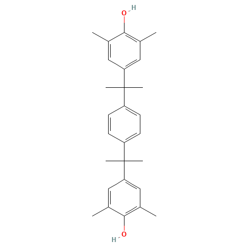 ALPHA,ALPHA'-BIS(4-HYDROXY-3,5-DIMETHYLPHENYL)-1,4-DIISOPROPYLBENZENE (CAS: 36395-57-0) - Related Chemical Product