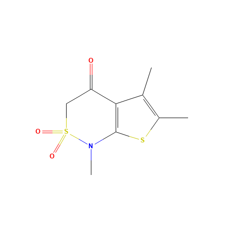1,5,6-TRIMETHYL-1,2,3,4-TETRAHYDRO-2LAMBDA6-THIENO[2,3-C][1,2]THIAZINE-2,2,4-TRIONE (CAS: 175202-79-6) - Related Chemical Product
