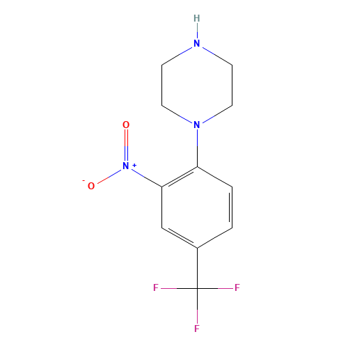 N-[2-NITRO-4-(TRIFLUOROMETHYL)PHENYL]PIPERAZINE (CAS: 58315-38-1) - Related Chemical Product
